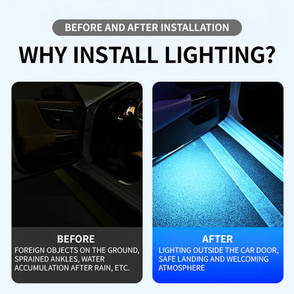 LED Car Logo Door Lights