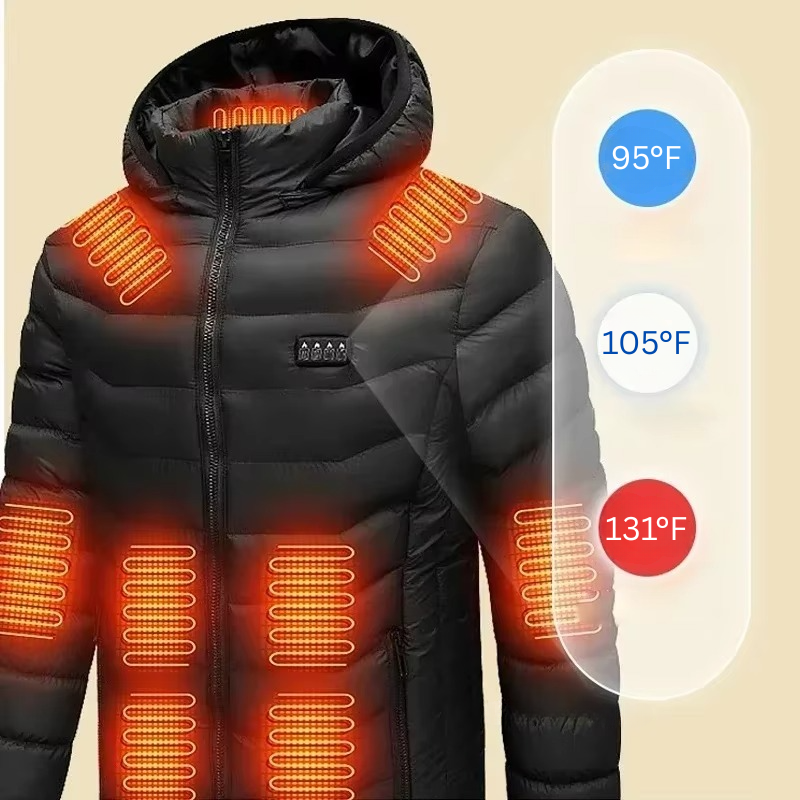 Warm Waterproof Men's Electric Heating Jacket