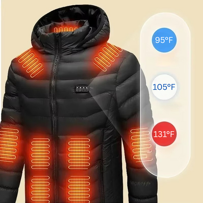 Warm Waterproof Men's Electric Heating Jacket