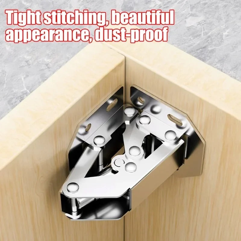 Pack of 10 Strong Cabinet Door Hinges