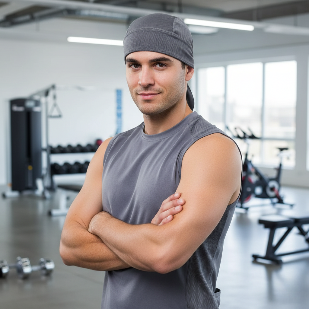 Breathable Sports Headband for Cycling and Running