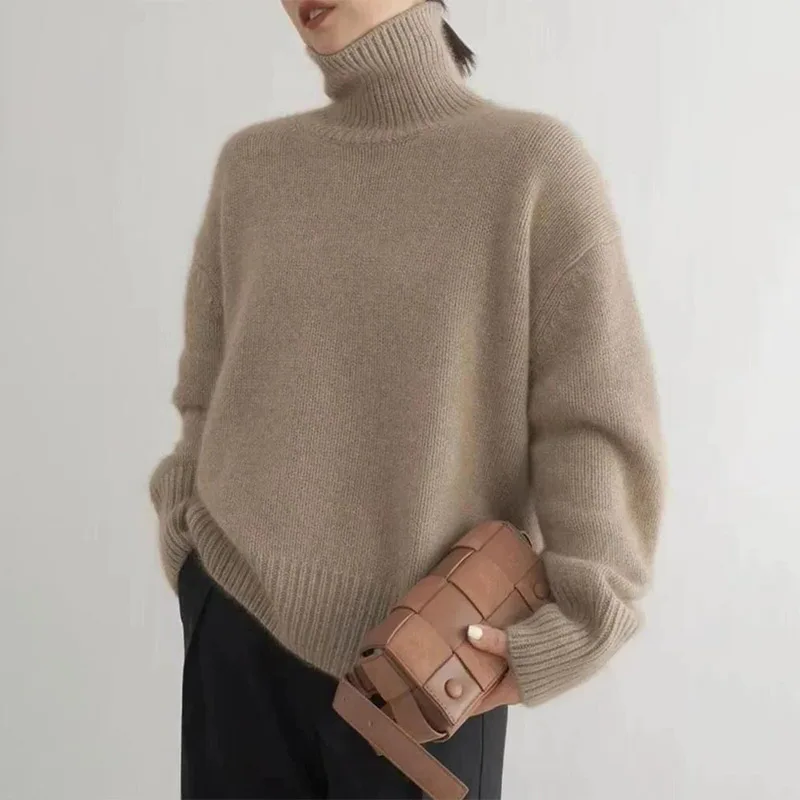 Classic Crew Neck Pullover Sweater
