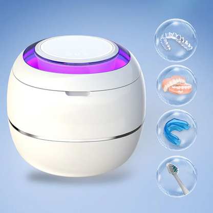 Compact Travel Denture Cleaning Device