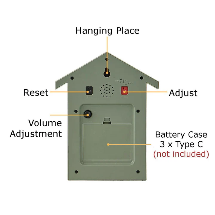 Traditional Wooden Wall Clock