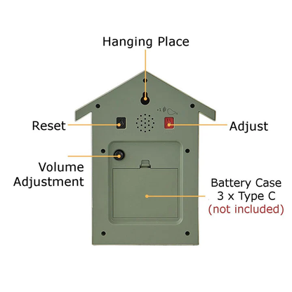 Traditional Wooden Wall Clock