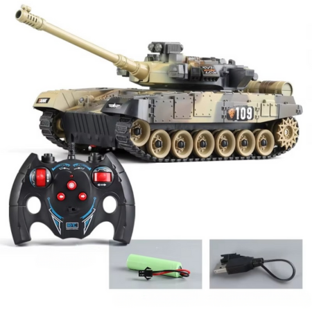 Big Remote Control Battle Tank Toy for Boys
