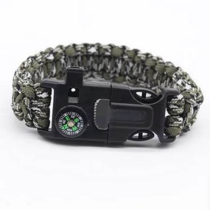 Tactical Survival Paracord Bracelet with Fire Starter