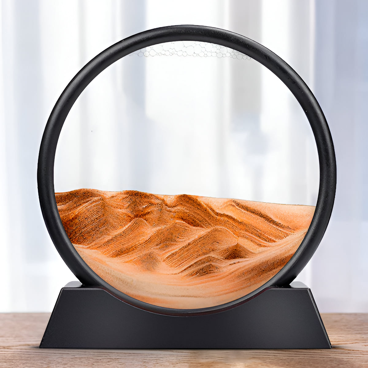 Colorful Kinetic Sand Art Decoration