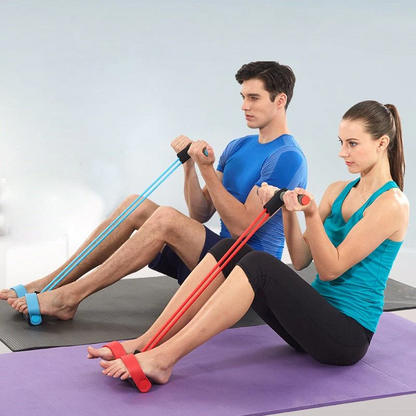 Home Gym Resistance Exercise Pedal Strap System