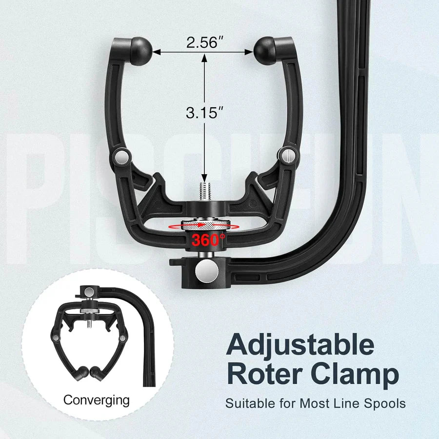 Compact Fishing Line Storage Reel
