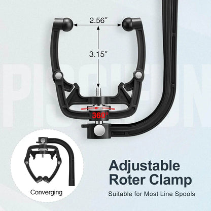 Compact Fishing Line Storage Reel