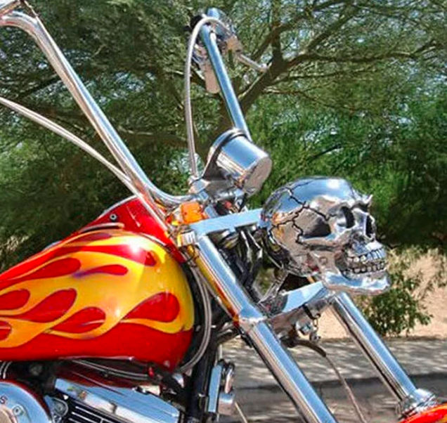 Bright Bike Skull Headlight
