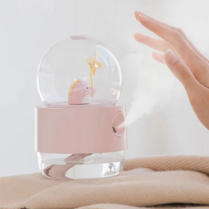 Portable USB Aroma Diffuser and Cool Mist Humidifier