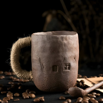 Artisan Large Stoneware Coffee Mug Set