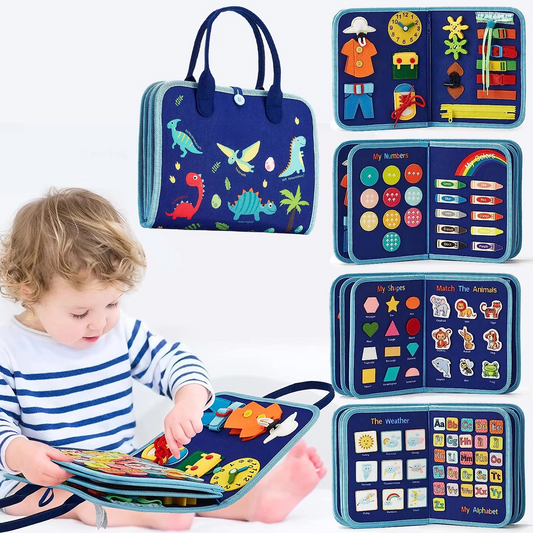 Interactive Toddler Learning Board Sensory Play Toy - Hehif