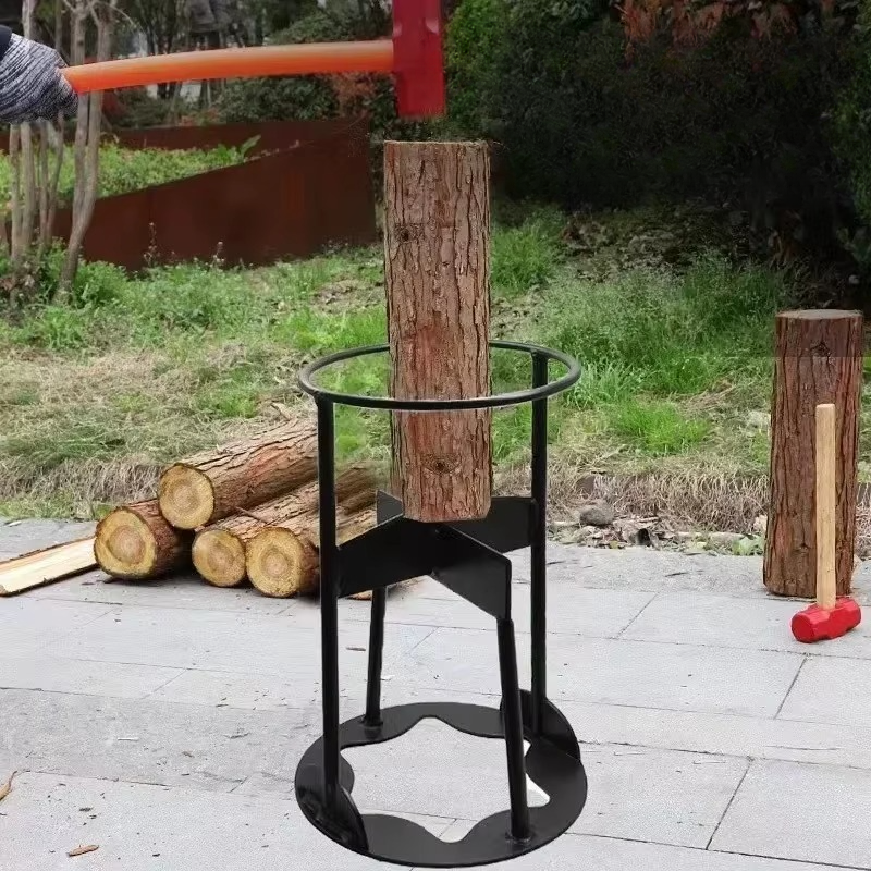 Powerful Manual Log Splitter for Easy Firewood Cutting