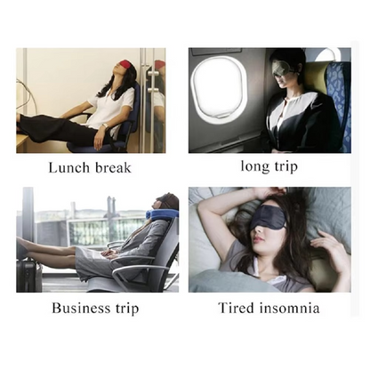 Soft Sleep Eye Mask for Total Darkness and Comfort