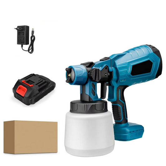 Portable Electric Paint Gun, High Volume Spray Tool - Hehif