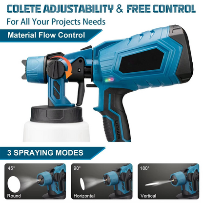 Portable Electric Paint Gun, High Volume Spray Tool