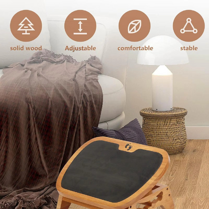 Compact Adjustable Foot Rest for Desk Comfort