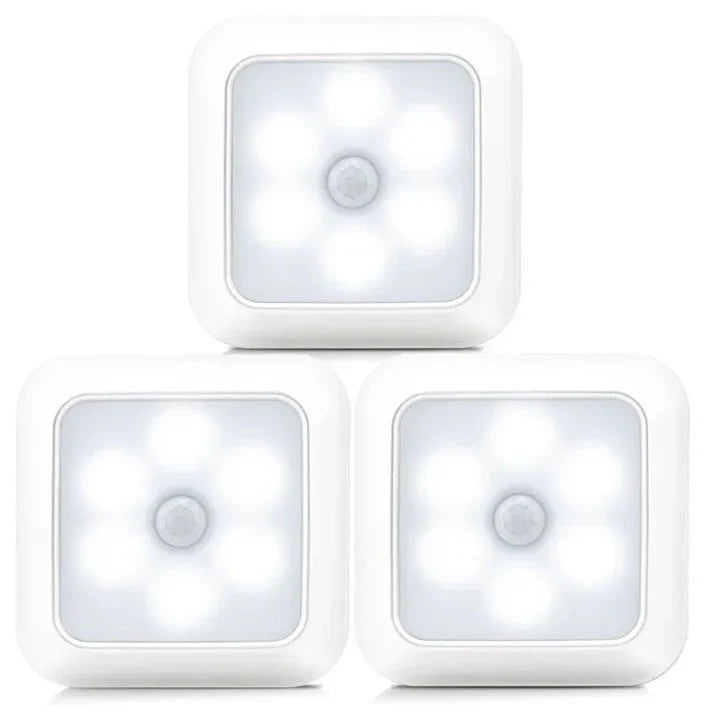 Bright Bedside Lamp with Motion Sensor for Night Use