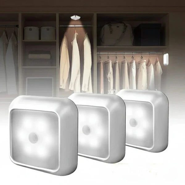 Bright Bedside Lamp with Motion Sensor for Night Use - Hehif