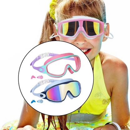 Kids Swim Goggles - Leak Proof Youth Swimming Mask