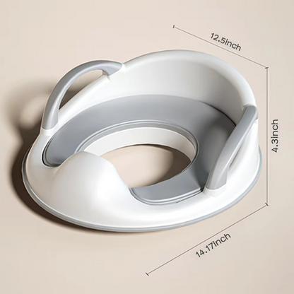 Safe and Soft Potty Training Seat with Grip Handles
