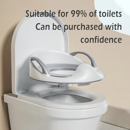 Safe and Soft Potty Training Seat with Grip Handles