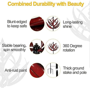 Beautiful Outdoor Metal Wind Chime Decor