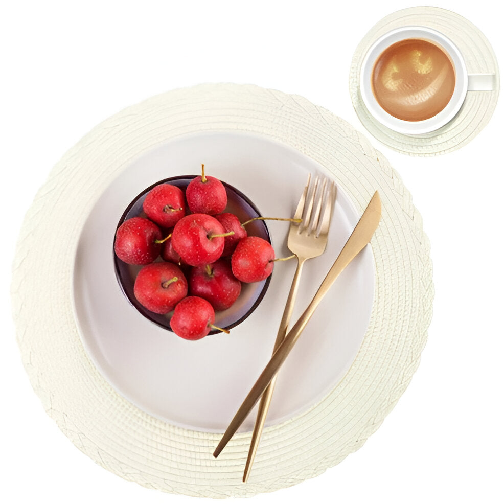 Easy Clean Rubber Backed Table Mats