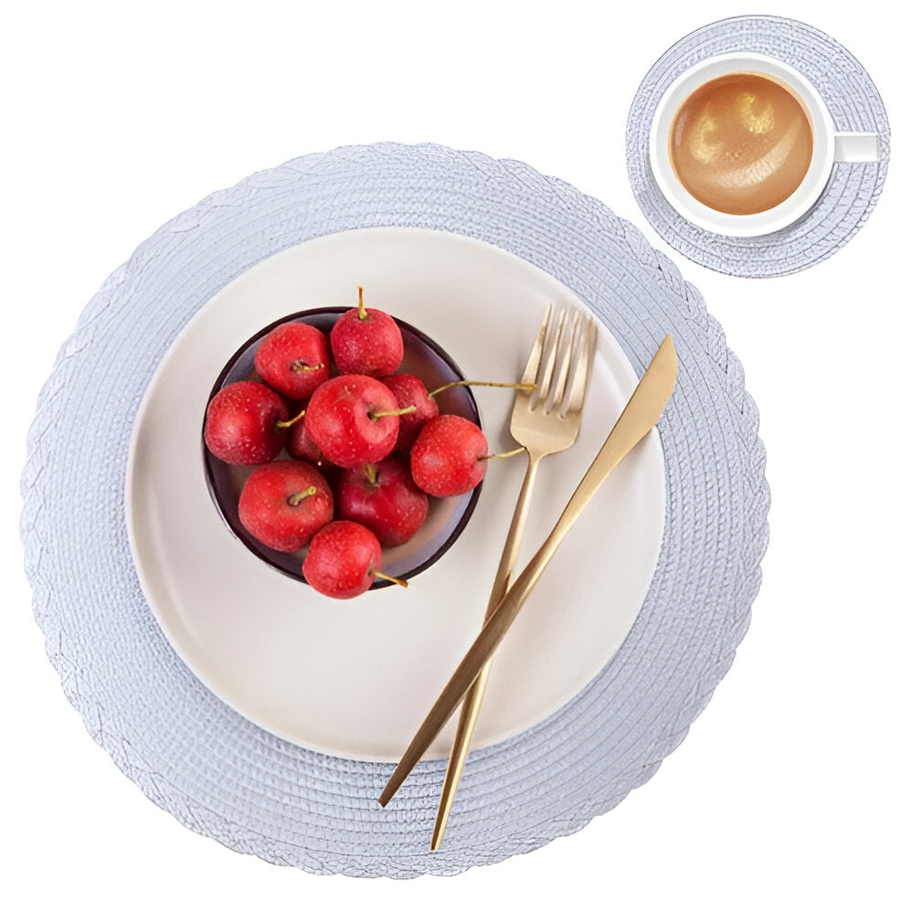 Easy Clean Rubber Backed Table Mats