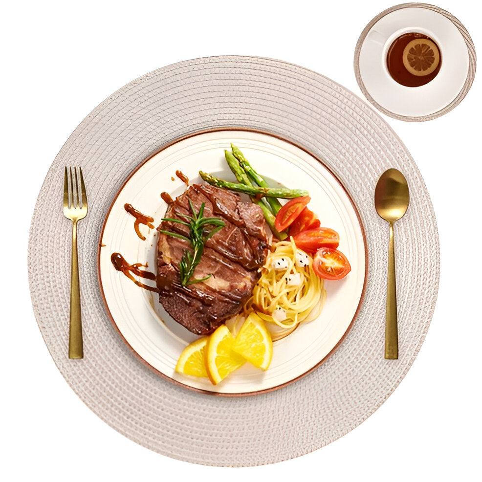 Easy Clean Rubber Backed Table Mats