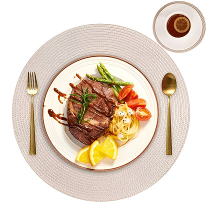 Easy Clean Rubber Backed Table Mats