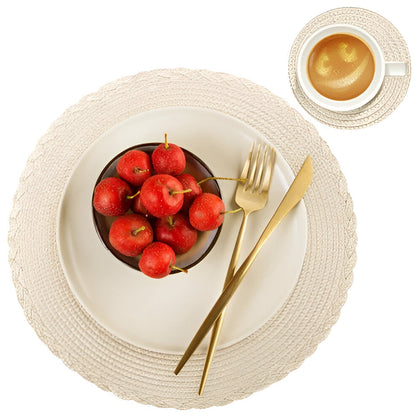 Easy Clean Rubber Backed Table Mats