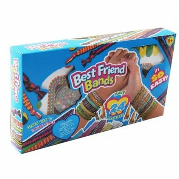 Fun Kids Jewelry Making Kit with Colorful Beads