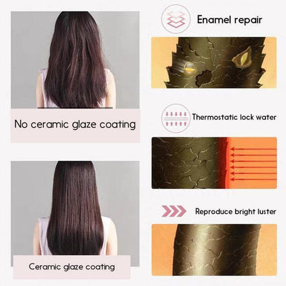 Compact Travel Ceramic Curling Wand - Hehif