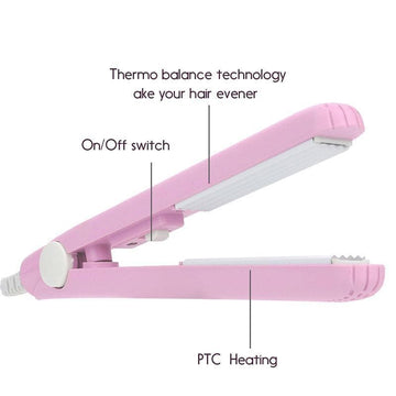Compact Travel Ceramic Curling Wand
