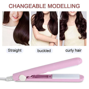 Compact Travel Ceramic Curling Wand