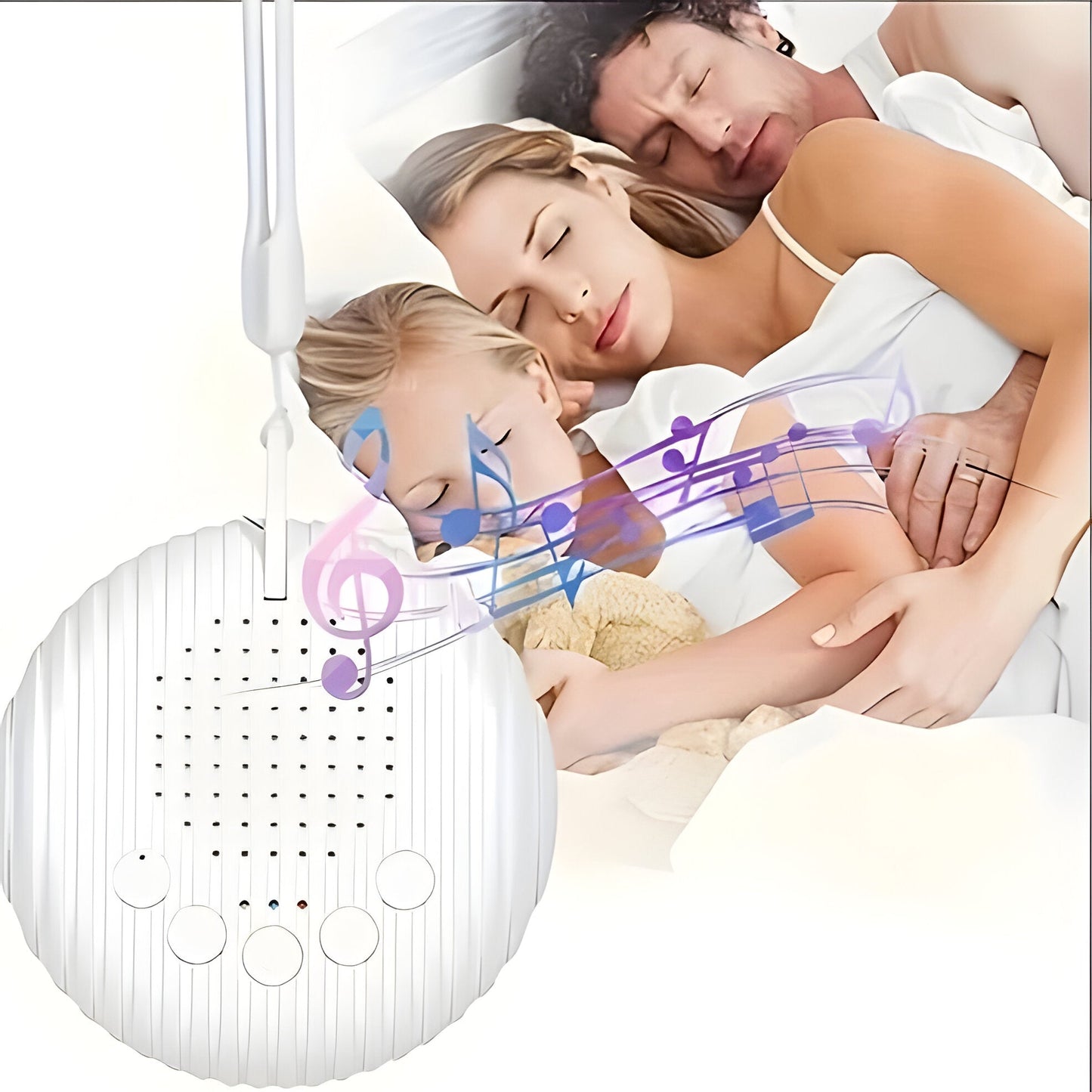 Portable White Noise Sound Machine for Better Sleep