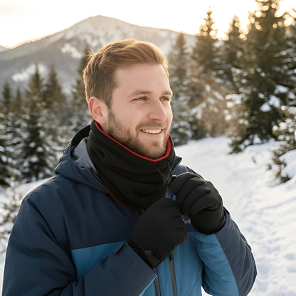 Warm Fleece Neck Gaiter for Cold Winter Weather