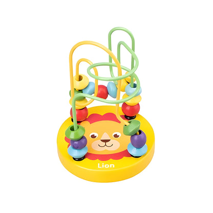 Natural Wood Marble Run Coaster for Kids Play - Hehif