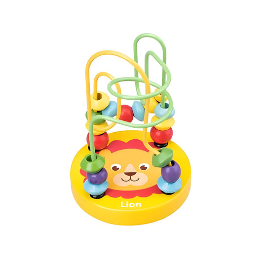 Natural Wood Marble Run Coaster for Kids Play - Hehif