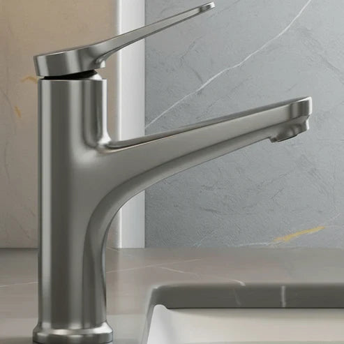 Contemporary Extendable Faucet with Flexible Copper Finish
