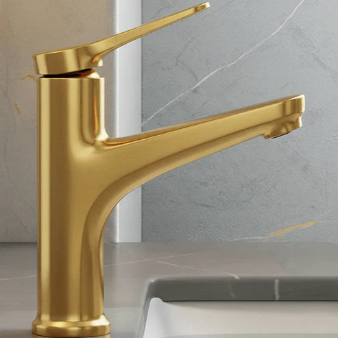 Contemporary Extendable Faucet with Flexible Copper Finish