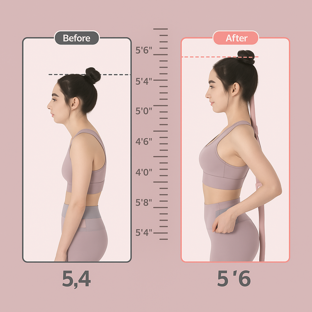 Flexible Exercise Posture Stick for Back Relief