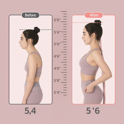 Flexible Exercise Posture Stick for Back Relief