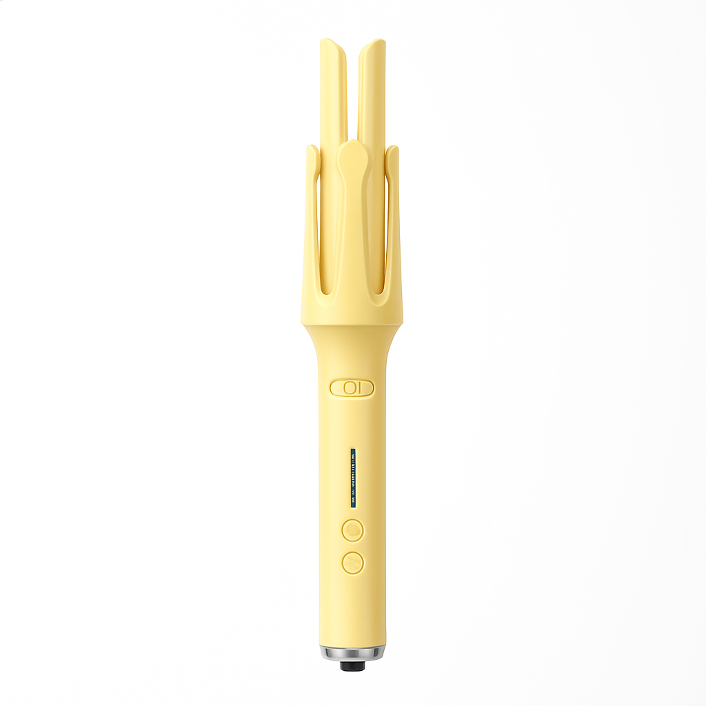 Dual Function Ceramic Curling Iron, Easy Automatic Curler