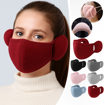 Cozy Cold Weather Ear Warmers Face Mask
