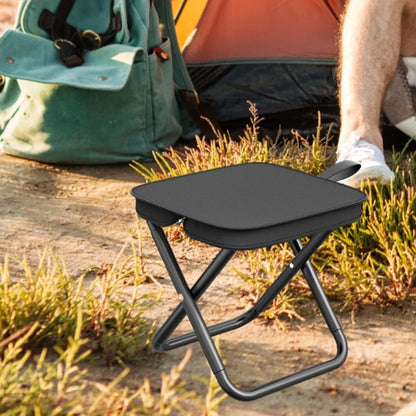 Collapsible Lightweight Camping Chair with Strong Metal Legs